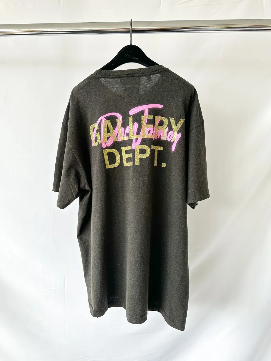 Gallery Dept X Doc Johnson Body Cocktails T Shirt Faded Black - Imagen 9