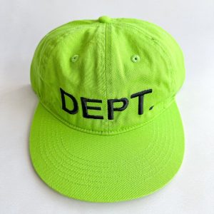 Gallery Dept Lime Embroidered Logo Baseball Cap