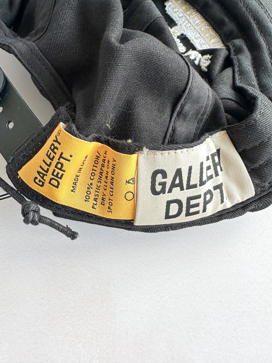 GALLERY DEPT Chateau Josue Resort Baseball Cap In Black - Imagen 6
