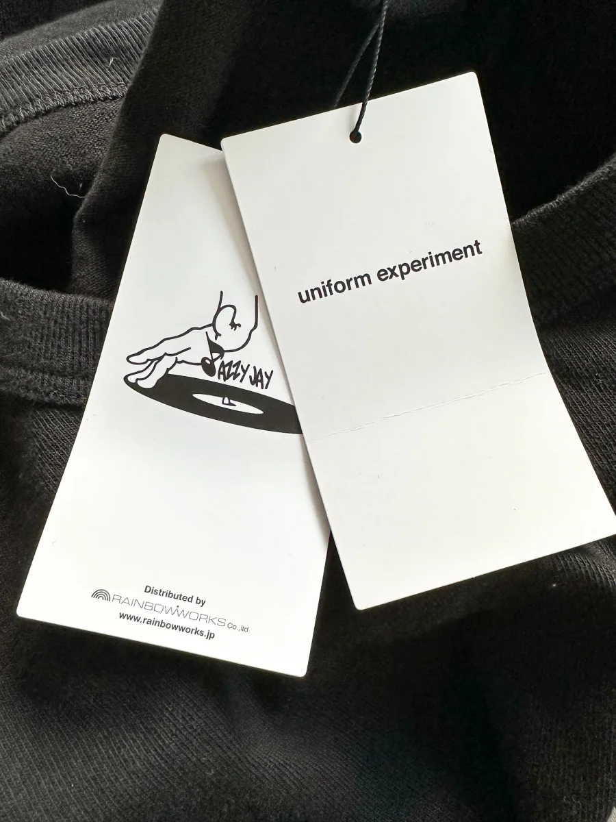 Uniform Experiment X Fragment Black 'Jazzy 5' Long Sleeve T-Shirt - Imagen 8