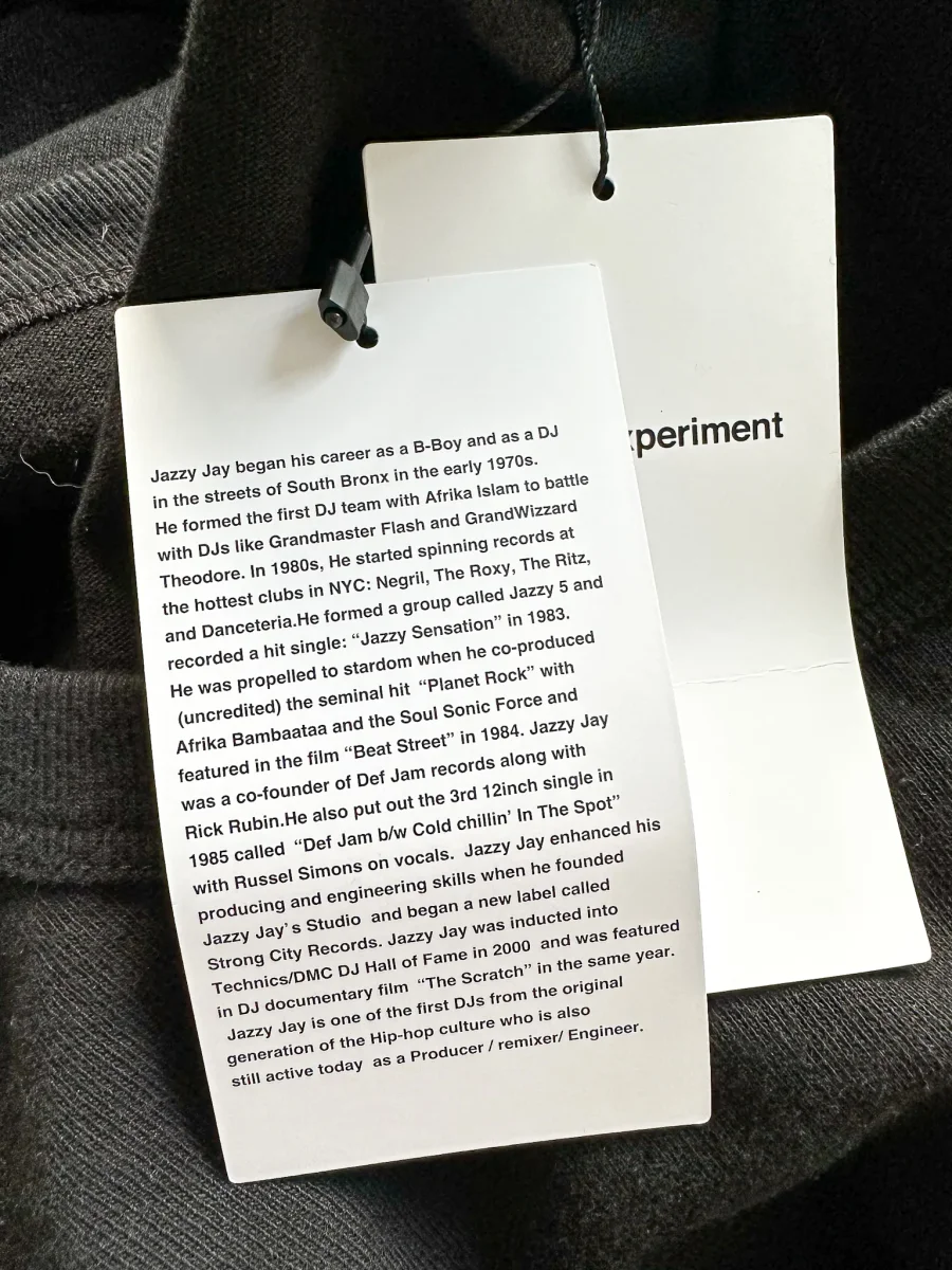 Uniform Experiment X Fragment Black 'Jazzy 5' Long Sleeve T-Shirt - Imagen 6