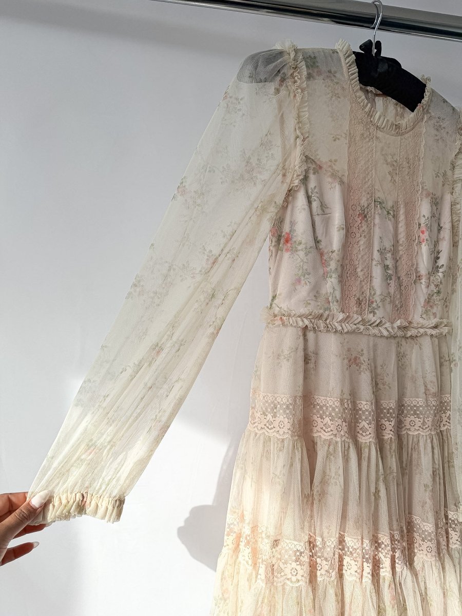Needle & Thread Floral Wonder Micro Mini Dress - Imagen 3