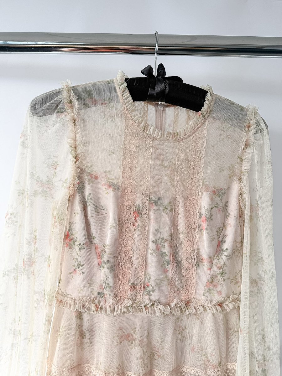 Needle & Thread Floral Wonder Micro Mini Dress - Imagen 4