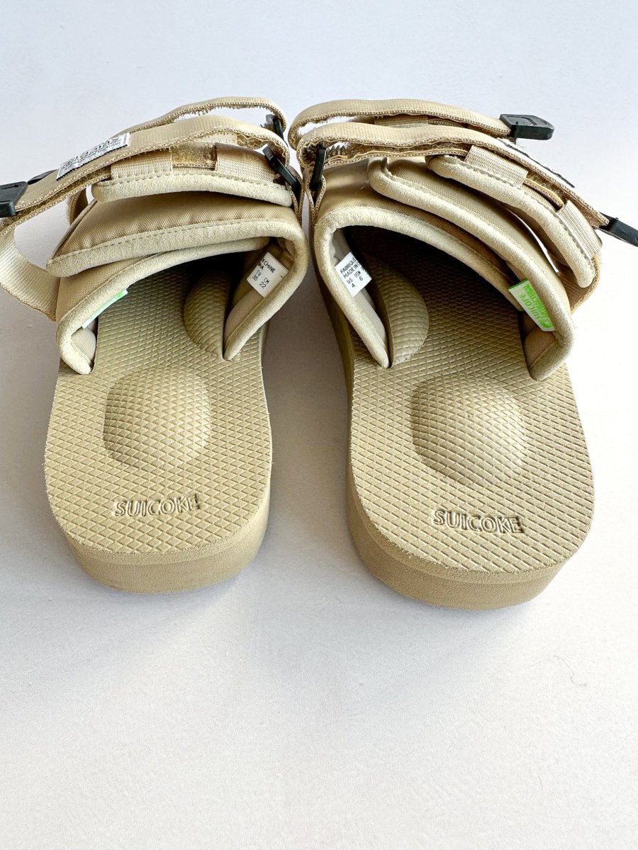 Suicoke Sandal Sliders in Beige - Imagen 6