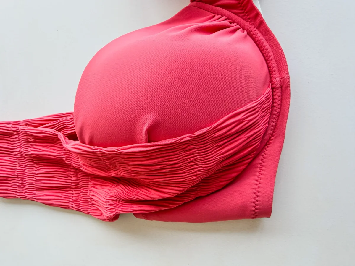 Pain De Sucre Blush Pink Wide Strap Bikini Top in Django - Imagen 6