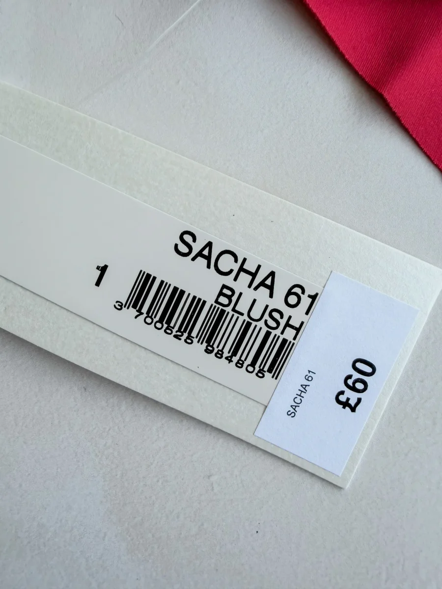 Pain De Sucre Pink Thong Bikini Bottom in Sacha - Imagen 6