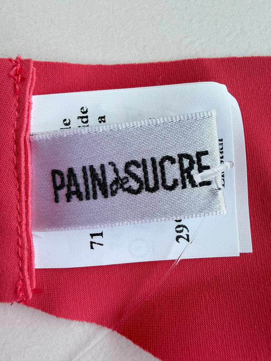 Pain De Sucre Pink Thong Bikini Bottom in Sacha - Imagen 9