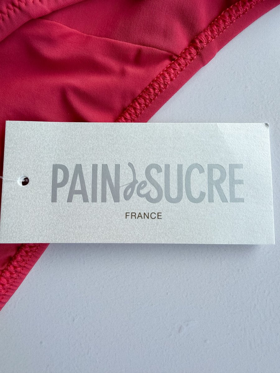 Pain De Sucre Pink High Waist Foldover Bikini Bottom in Tobago - Imagen 9