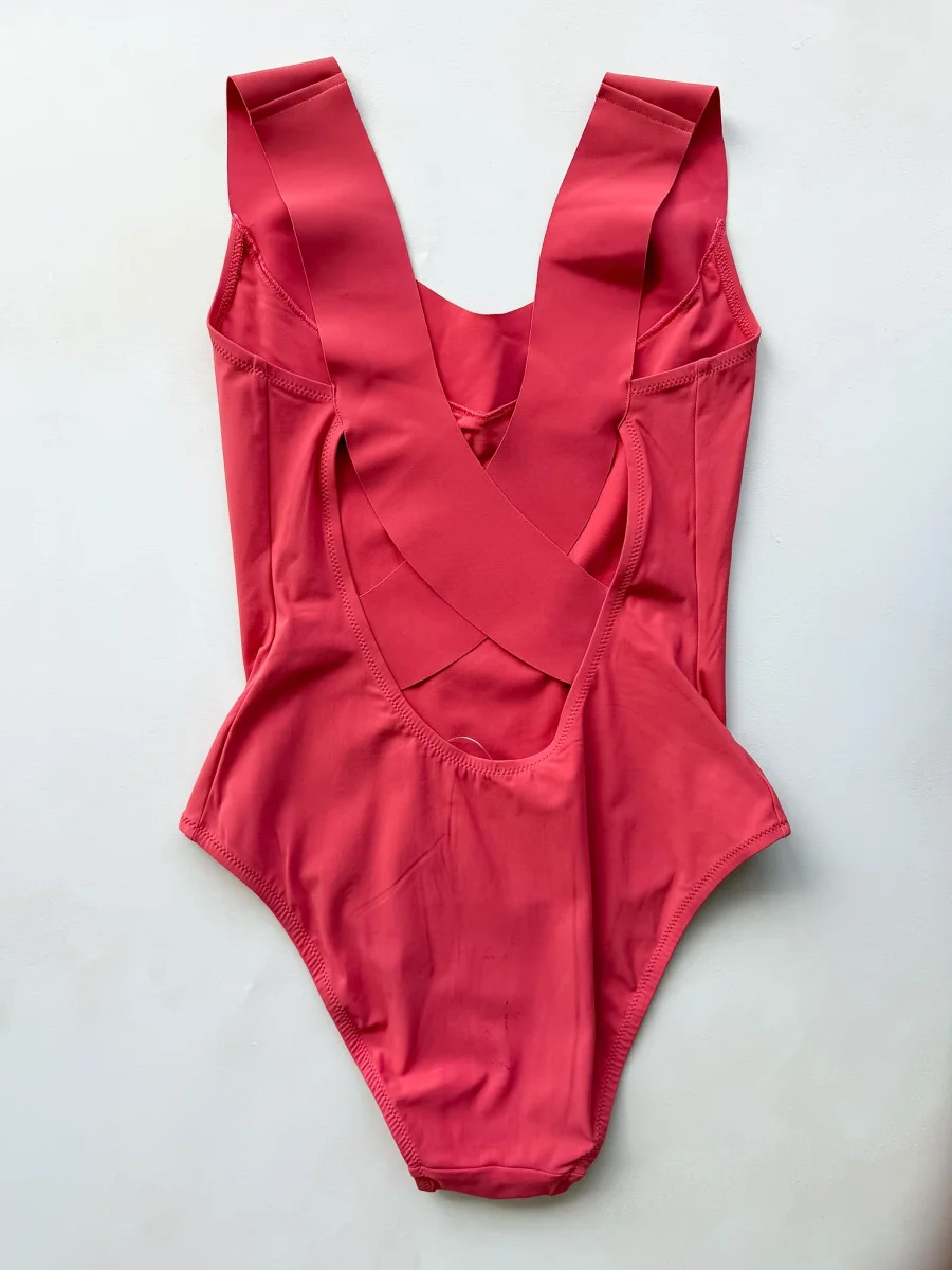 Pain De Sucre Pink Blush Swimsuit in Cross-Back Soya (DEFECT) - Imagen 6