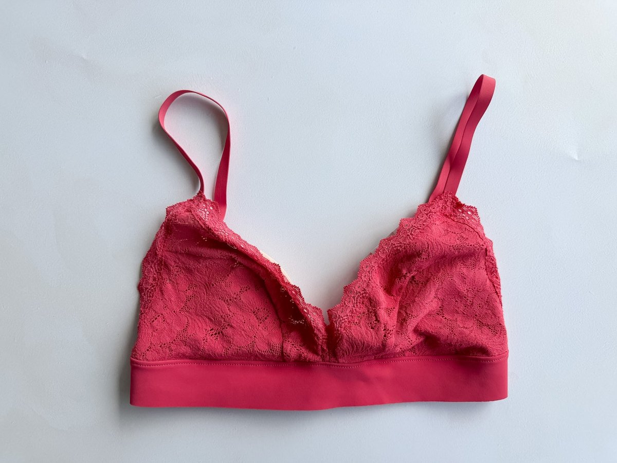 Pain De Sucre Divine Pink Lace Triangle Bra - Imagen 6
