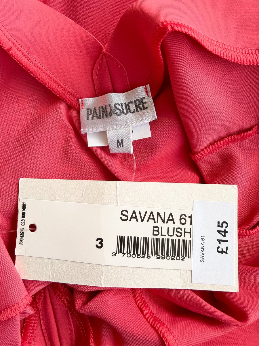 Pain De Sucre Blush V-Neck Beach Summer Dress in Savana - Imagen 5