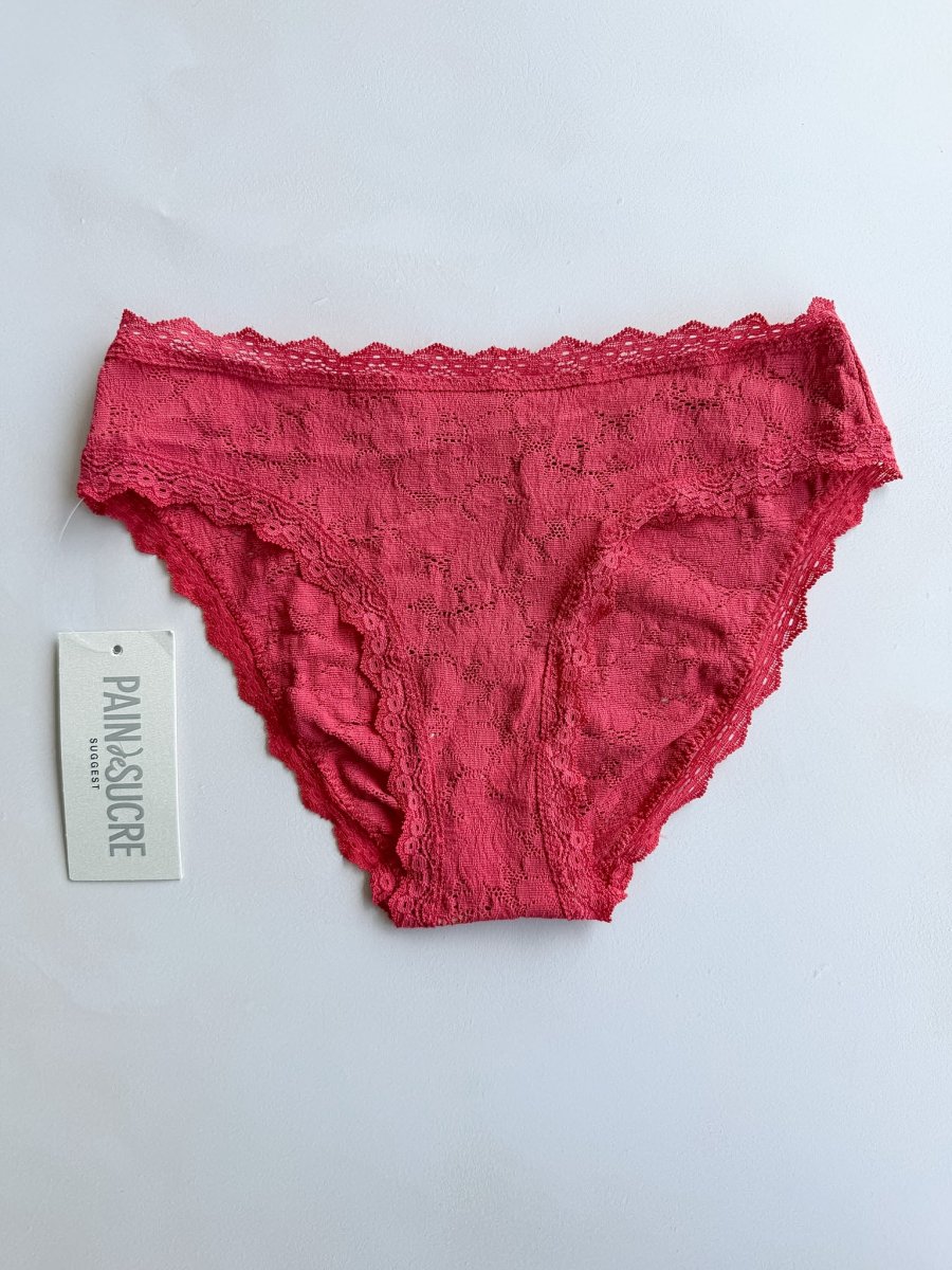 Pain De Sucre Blush Pink Lace Knickers Panties in Toya - Imagen 3