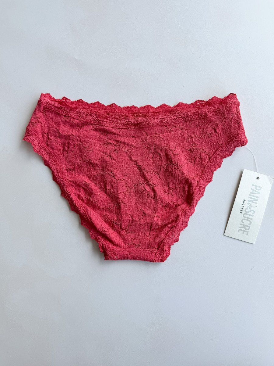 Pain De Sucre Blush Pink Lace Knickers Panties in Toya - Imagen 5