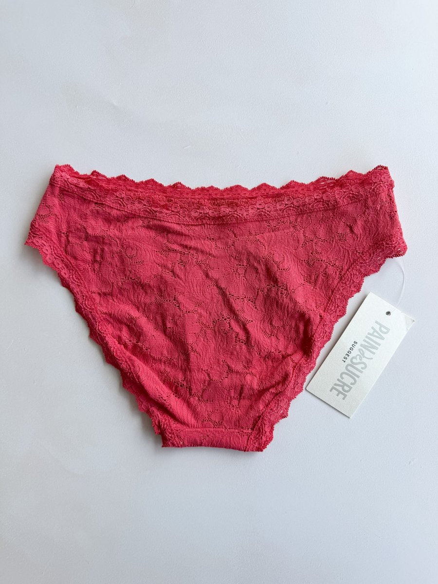 Pain De Sucre Blush Pink Lace Knickers Panties in Toya - Imagen 6