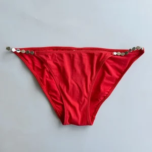 Pain De Sucre Red Chain Sides Bikini Bottom in Ciron