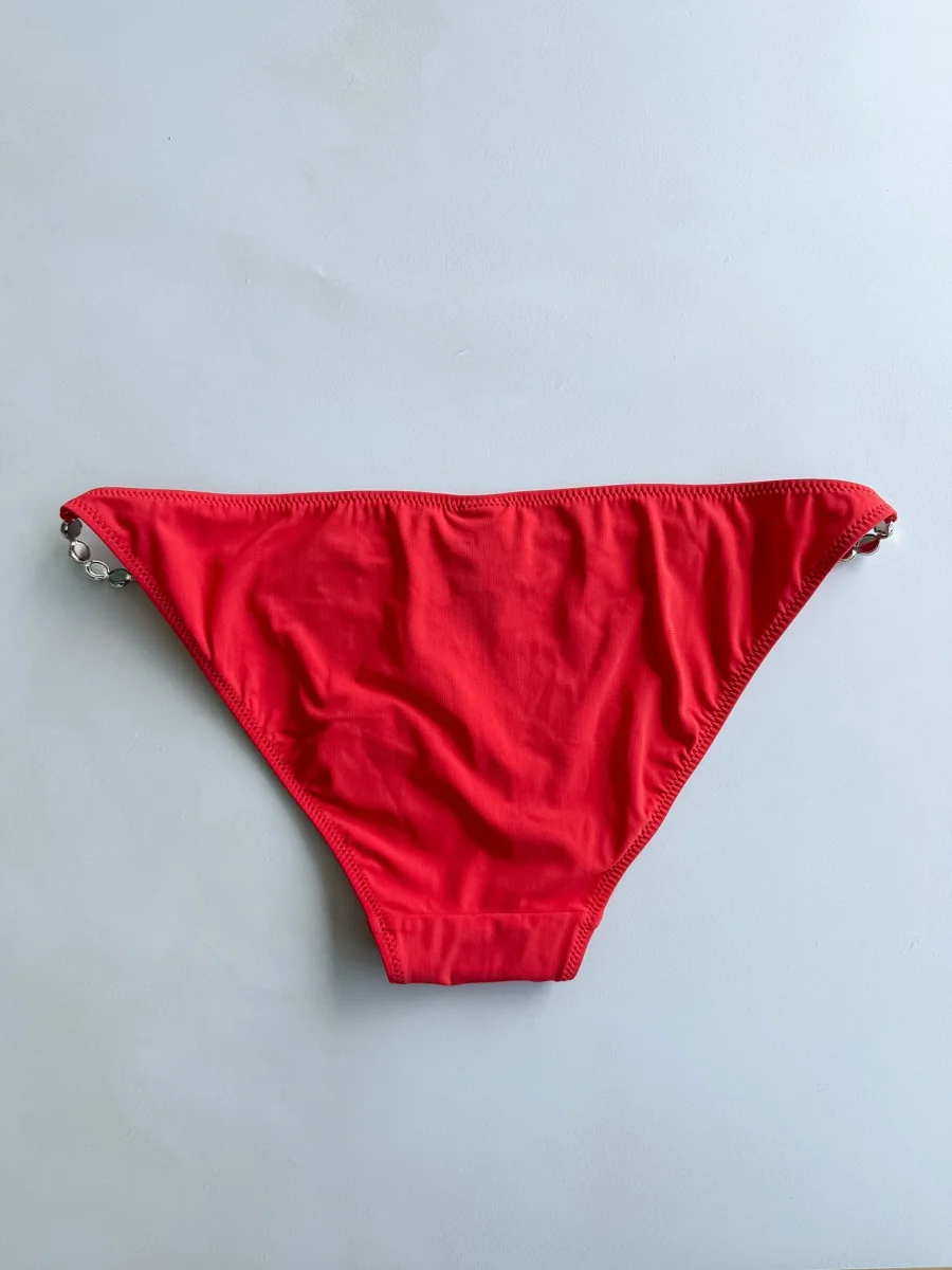 Pain De Sucre Red Chain Sides Bikini Bottom in Ciron - Imagen 5
