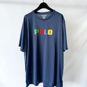 Ralph Lauren Polo Sports Navy Spell Out Tee