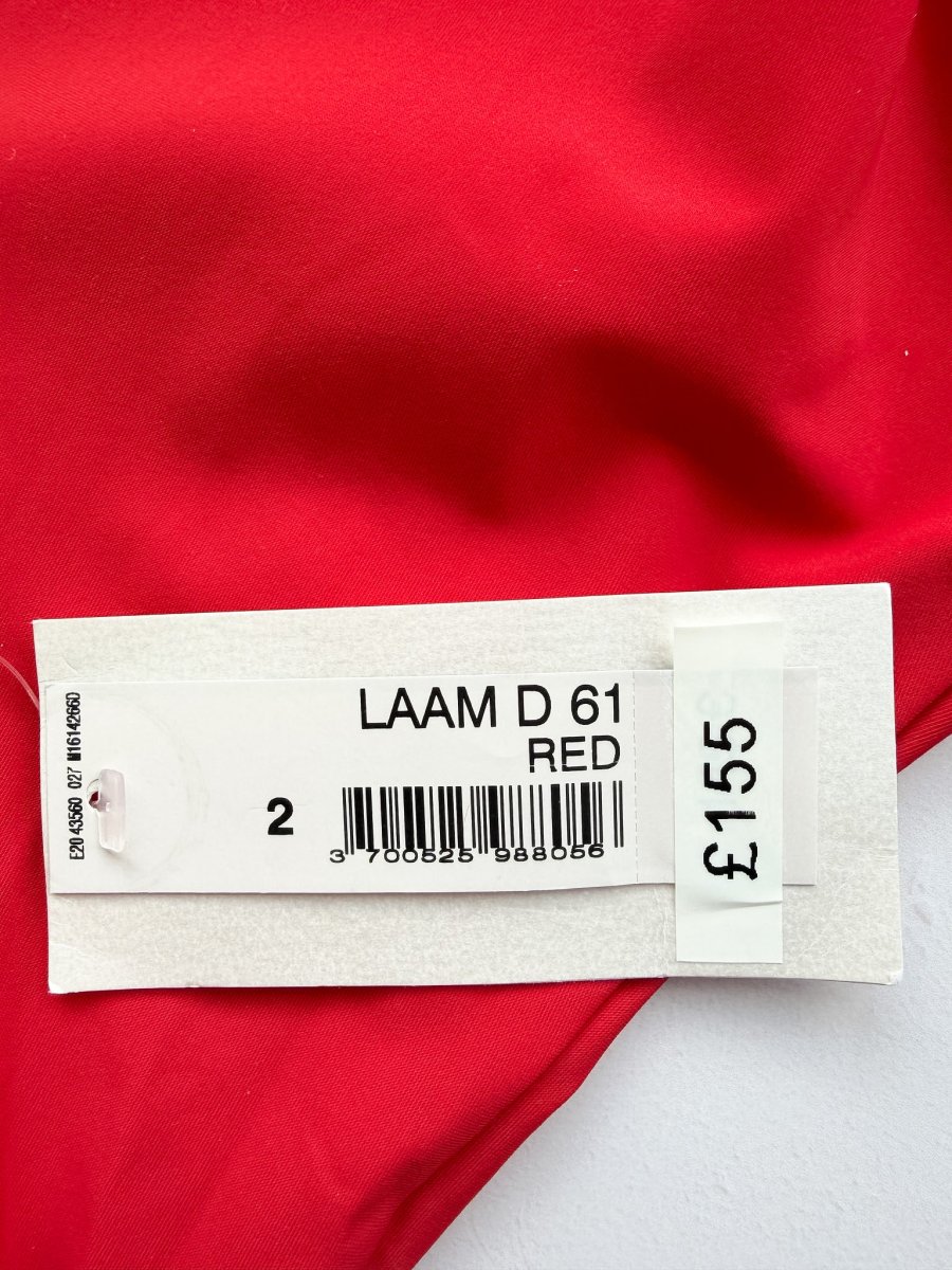 Pain De Sucre Red V-Neck Sports Bra Swimsuit in Laam - Imagen 7