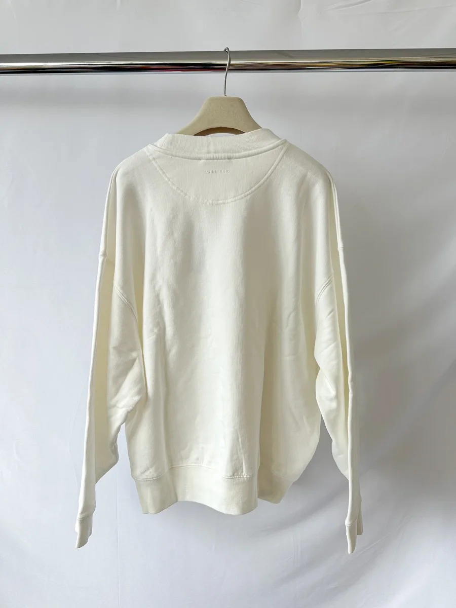 Anine Bing Jaci Los Angeles Relaxed Cotton Jersey Sweatshirt - Imagen 4