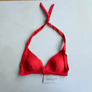 Pain De Sucre Red Bikini Top in Pally