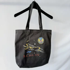 Ralph Lauren Polo Tote Bag R.L Air Division Black