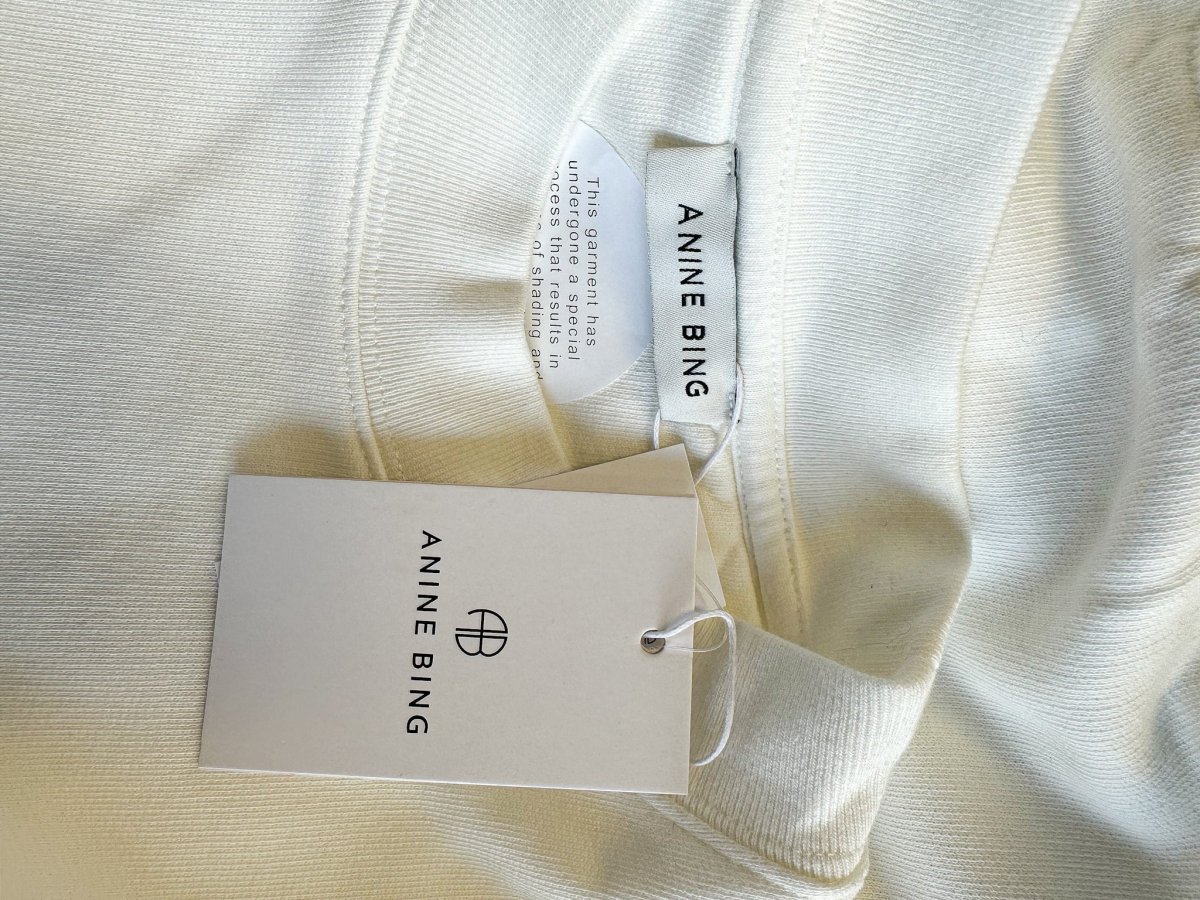 Anine Bing Jaci Los Angeles Relaxed Cotton Jersey Sweatshirt - Imagen 3