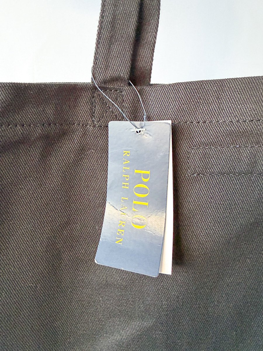 Ralph Lauren Polo Tote Bag R.L Air Division Black - Imagen 6