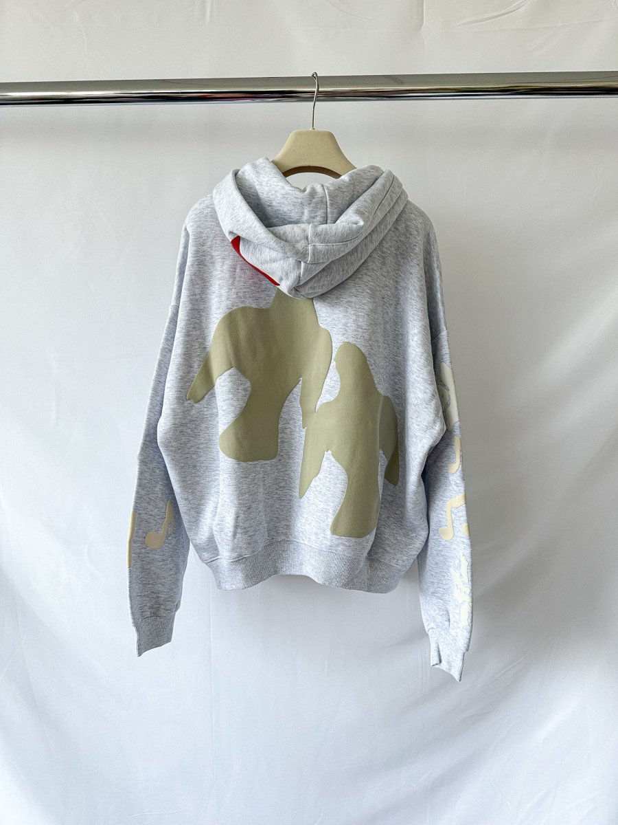 SKIMS x Cactus Plant Flea Market Logo Teddy Bear Cotton Hoodie - Imagen 8
