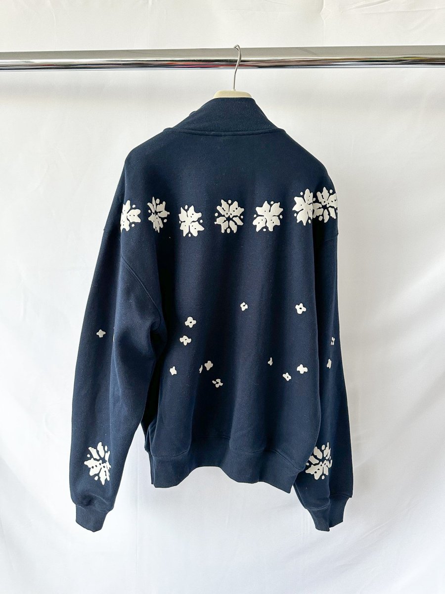 SKIMS X Cactus Plant Flea Market Ski Club 1/4 Zip Oversized Cotton Sweatshirt - Imagen 7