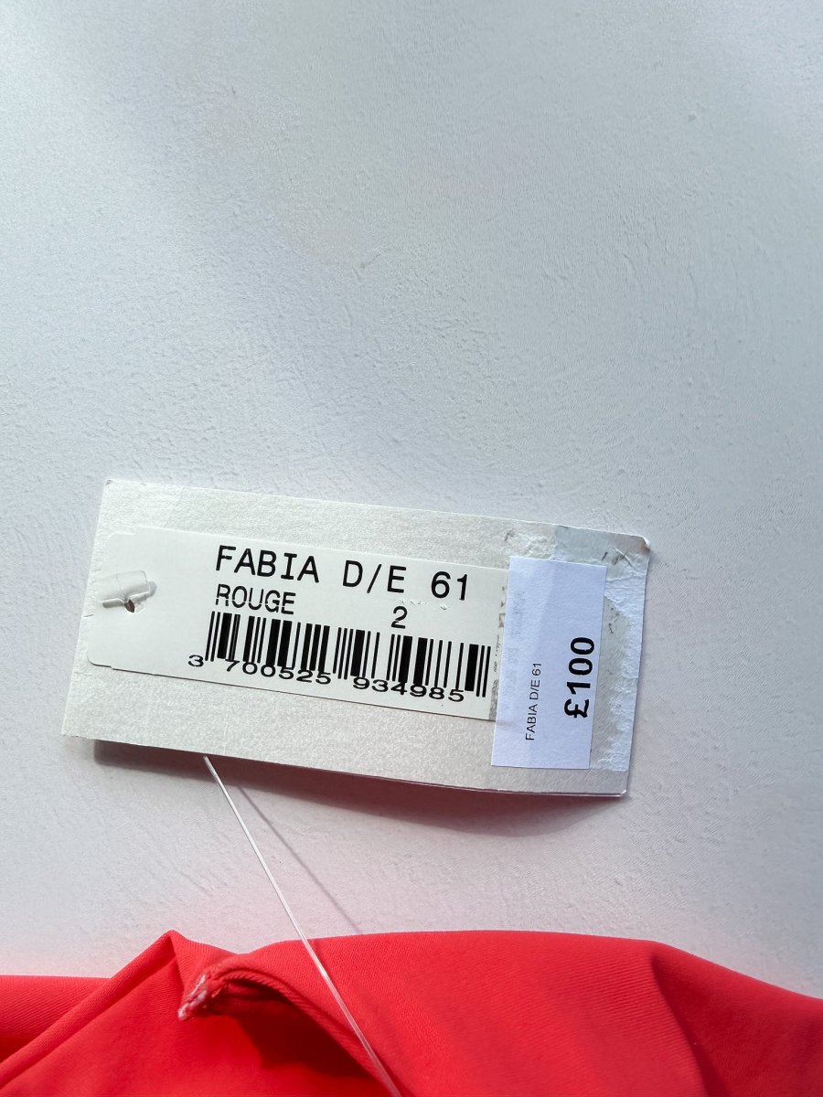 Pain De Sucre Red Underwired Bikini Top in Fabia - Imagen 5