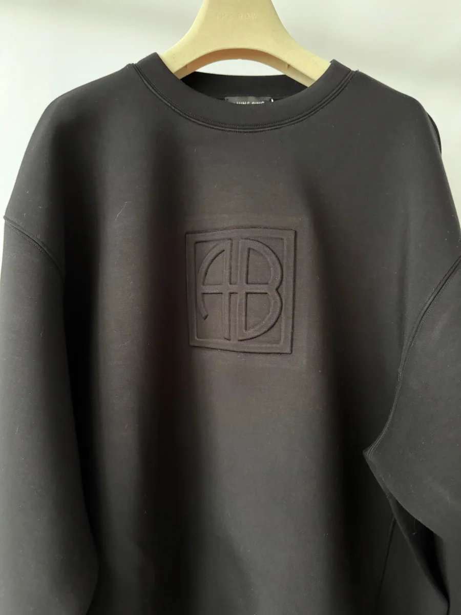 Anine Bing Alto Logo Monogram Sweatshirt - Imagen 3