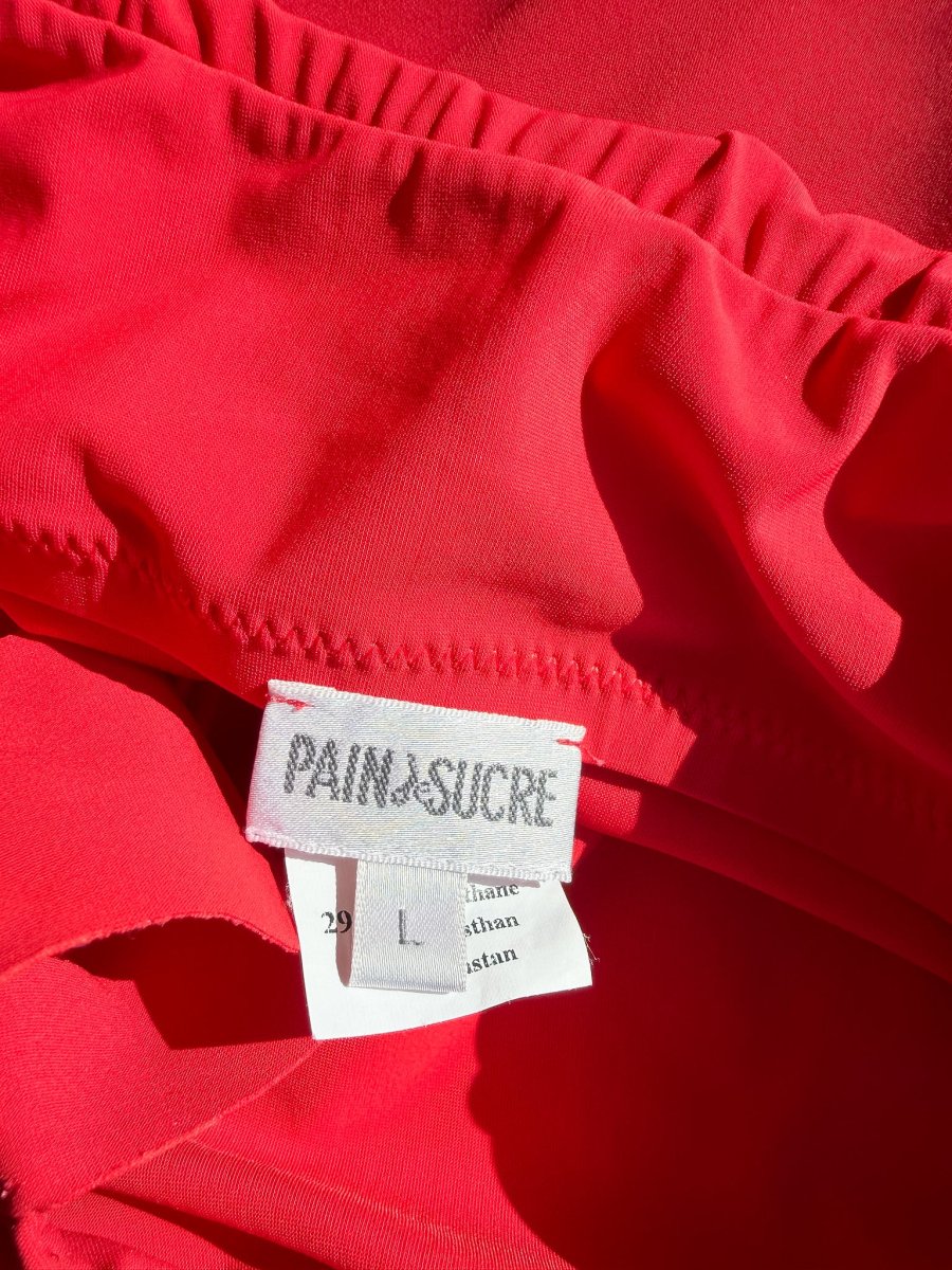 Pain De Sucre Red Beach Dress in Lova - Imagen 7