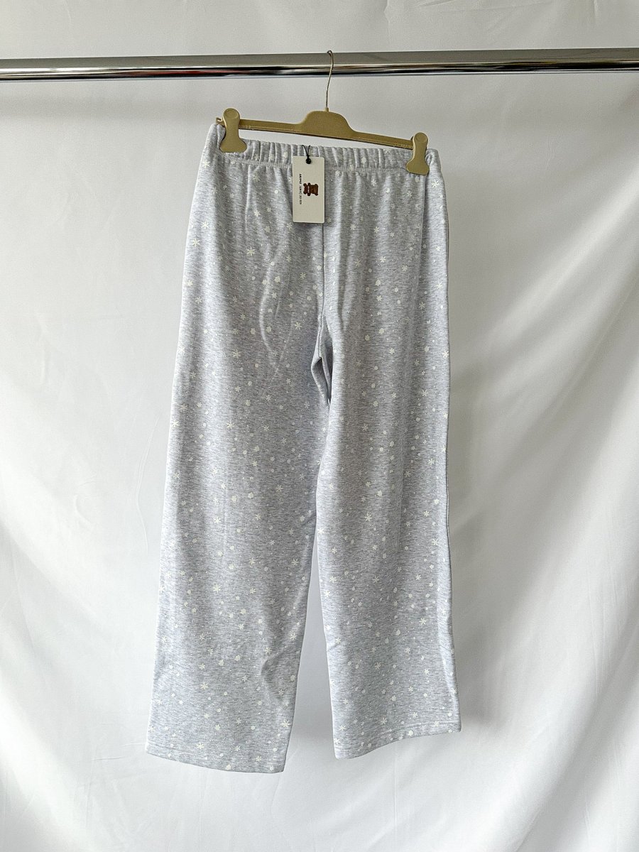 SKIMS x Cactus Plant Flea Market Logo Grey Fleece Drawstring Sweatpants - Imagen 7