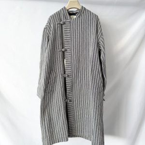 Snow Peak Herringbone Stripe China Coat