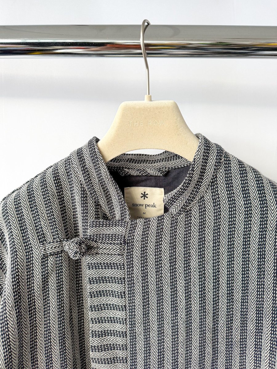 Snow Peak Herringbone Stripe China Coat - Imagen 4