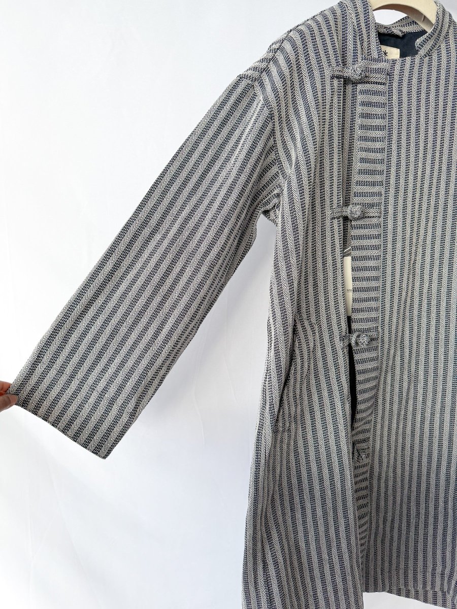 Snow Peak Herringbone Stripe China Coat - Imagen 5