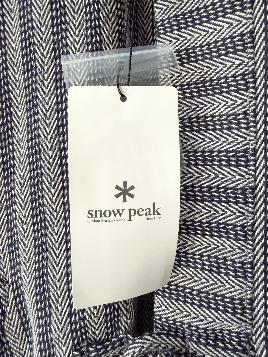 Snow Peak Herringbone Stripe China Coat - Imagen 6