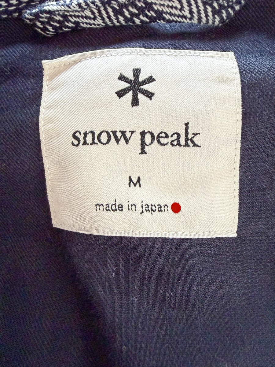 Snow Peak Herringbone Stripe China Coat - Imagen 9