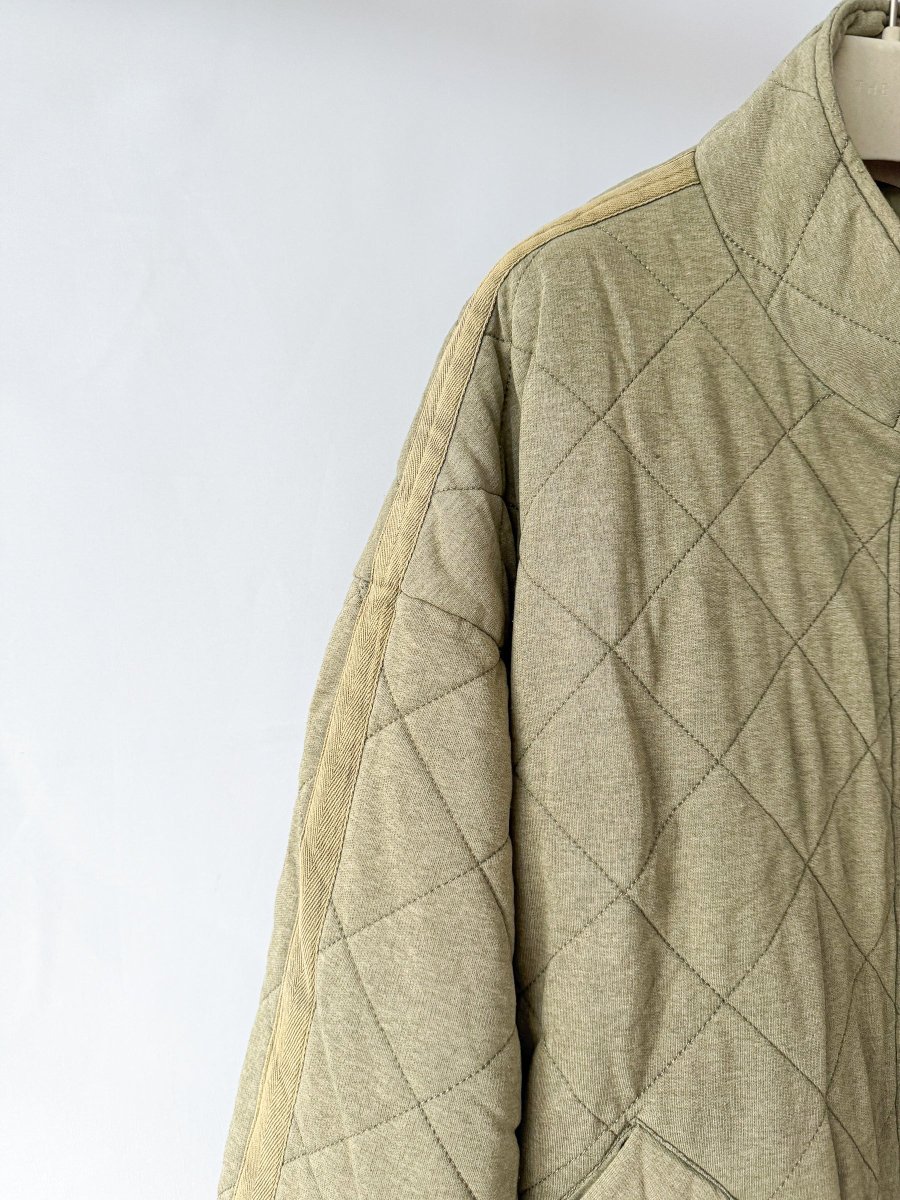 7 For All Mankind Beige Quilt Jacket - Imagen 5
