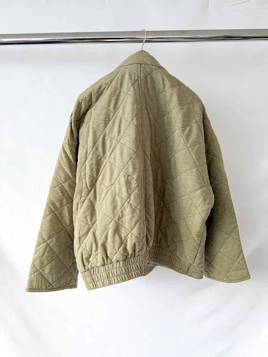 7 For All Mankind Beige Quilt Jacket - Imagen 7