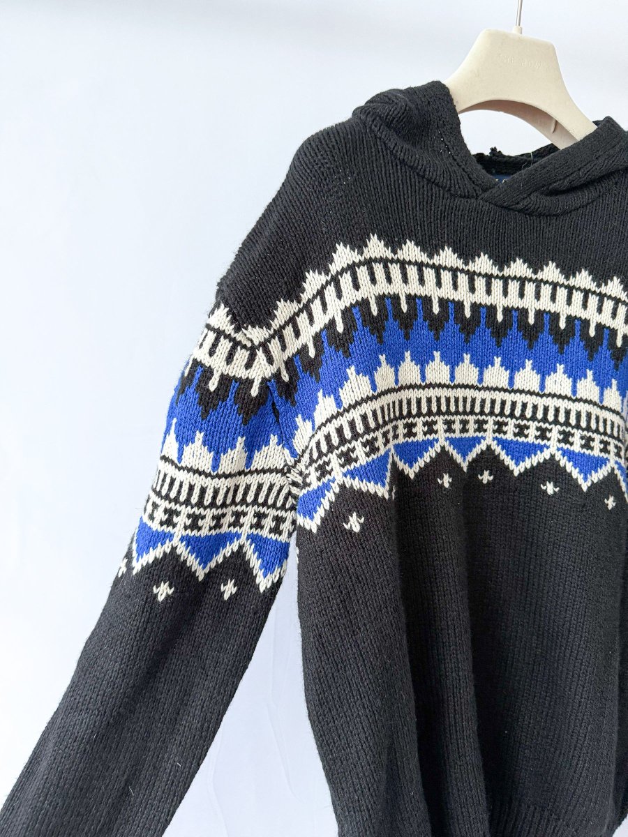 Polo Ralph Lauren Apres Ski Norwegian Knit Hoodie - Imagen 4