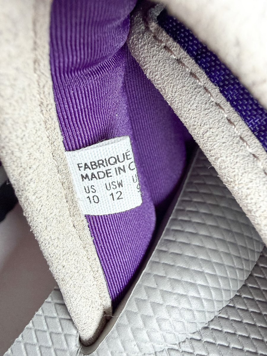 Suicoke Moto Cab Purple Paisley Sandals Sliders - Imagen 6