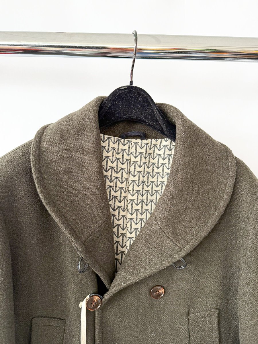 Moncrief Double Breasted Dark Green Coat - Imagen 5