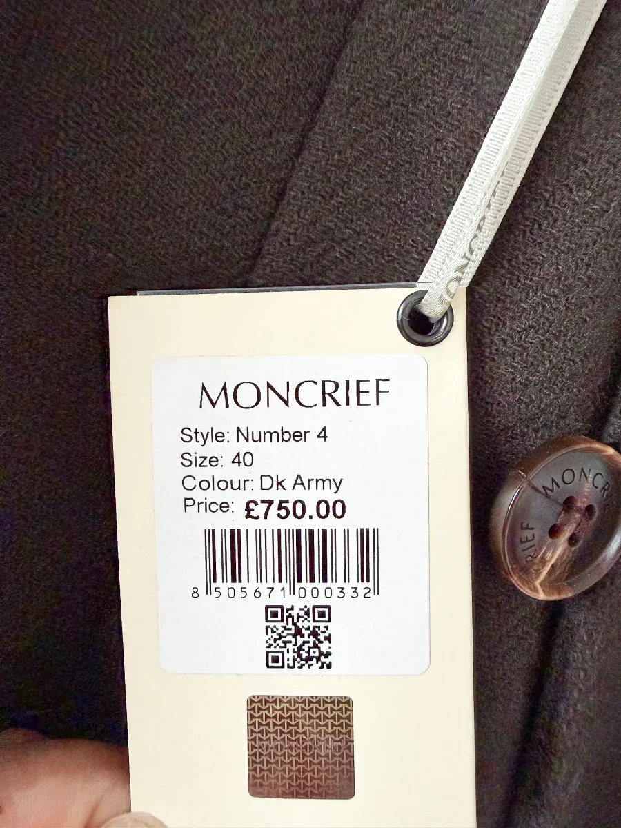 Moncrief Double Breasted Dark Green Coat - Imagen 8
