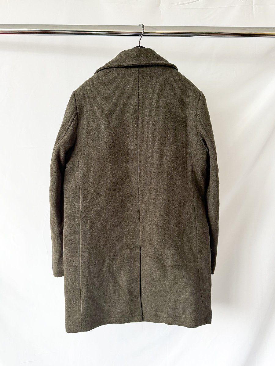 Moncrief Double Breasted Dark Green Coat - Imagen 4