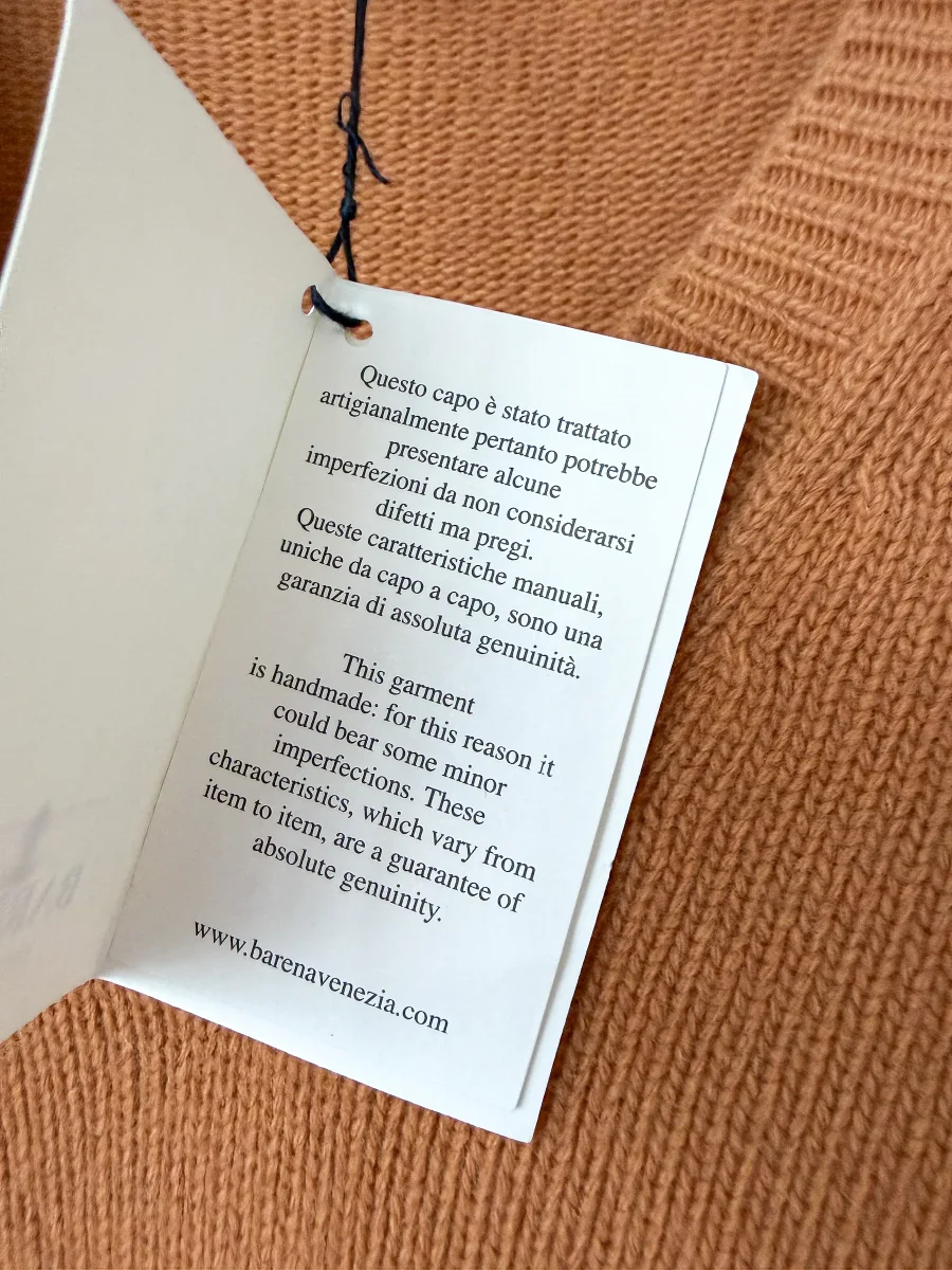 Barena Vignal Wool Knitwear Jumper in Ocra - Imagen 4