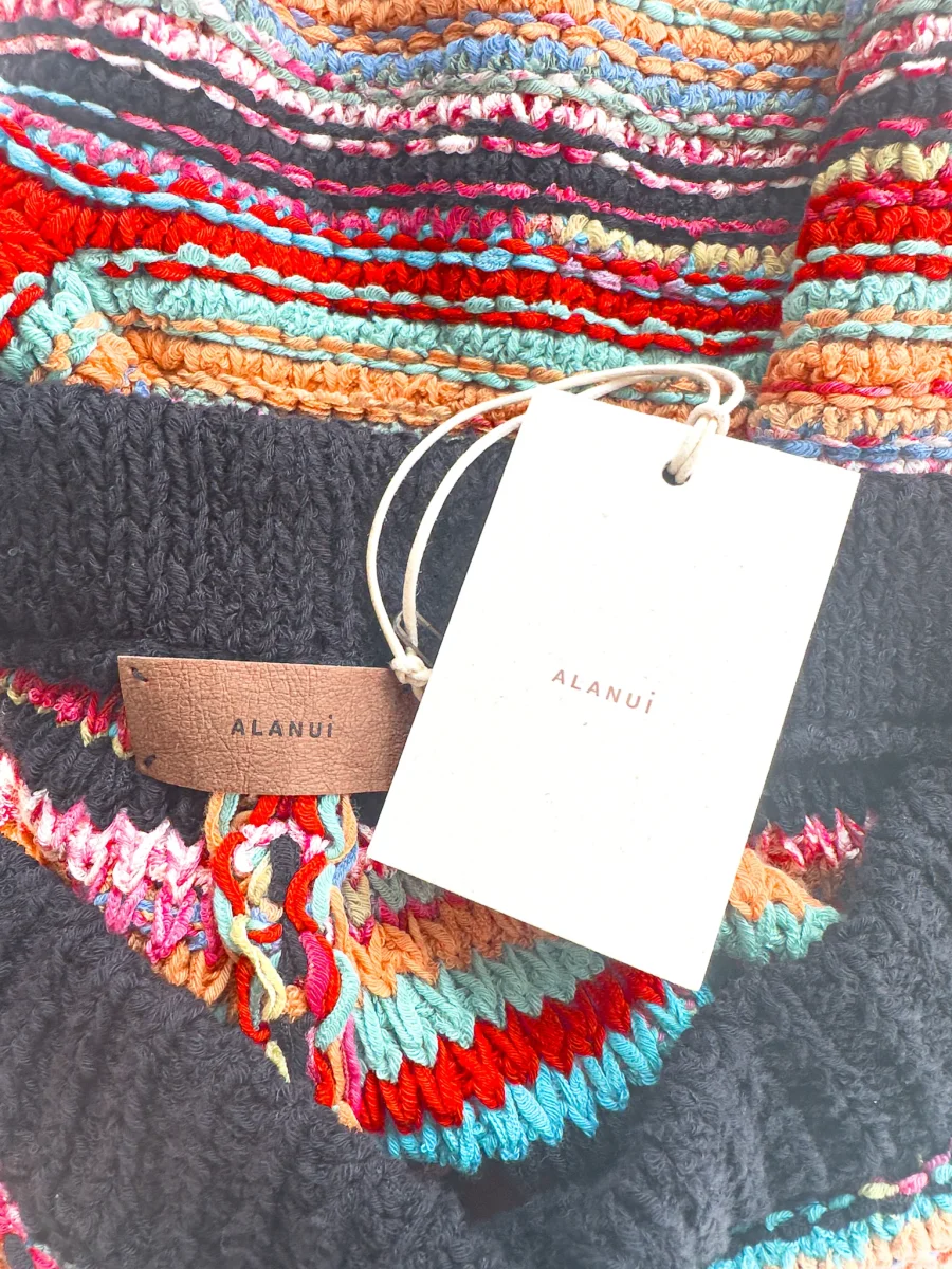 Alanui Take It Easy Multicolour Knit Shorts - Imagen 6