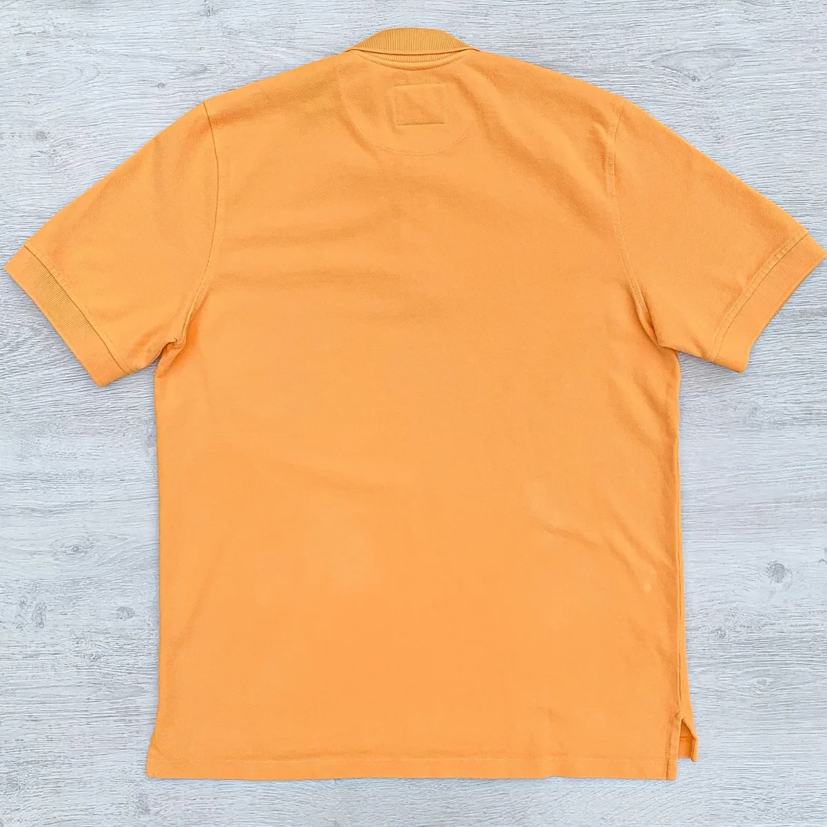 Drake's Duck Butterscotch Yellow Polo Shirt With Logo Embroidered Cotton Piqué - Imagen 3