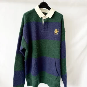 Ralph Lauren Polo Striped Wool Cashmere Rugby Jumper