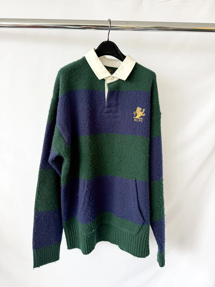 Ralph Lauren Polo Striped Wool Cashmere Rugby Jumper - Imagen 2
